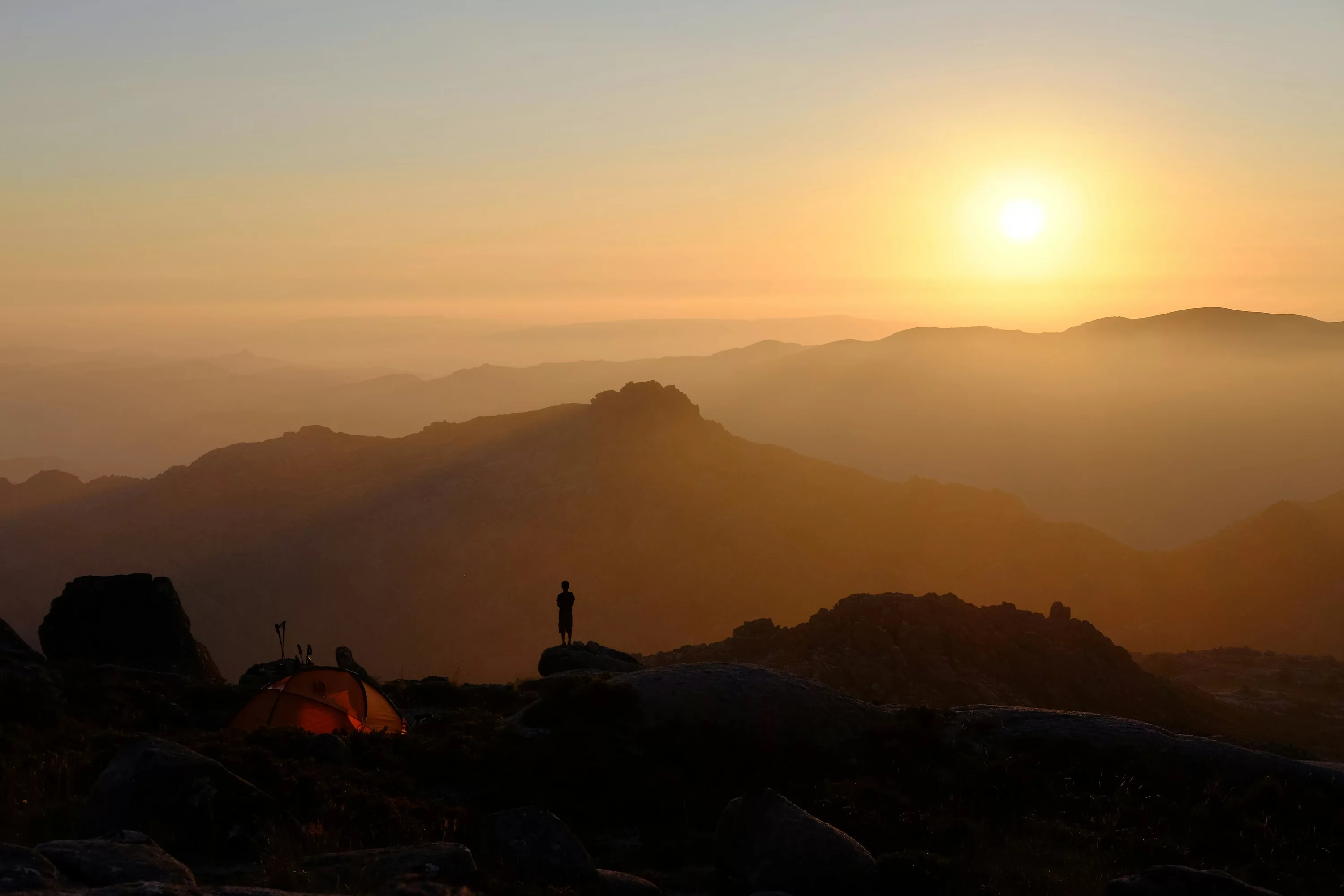 Sonnenaufgang Peneda Gerês